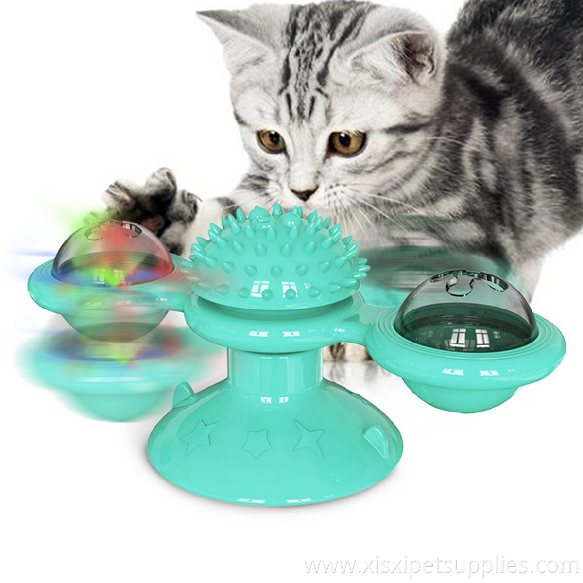 Wholesale Windmill Cat Toy 6.25
